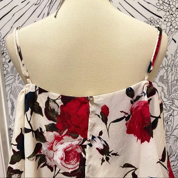 🌈 Beautiful romantic roses top - Picture 6 of 11